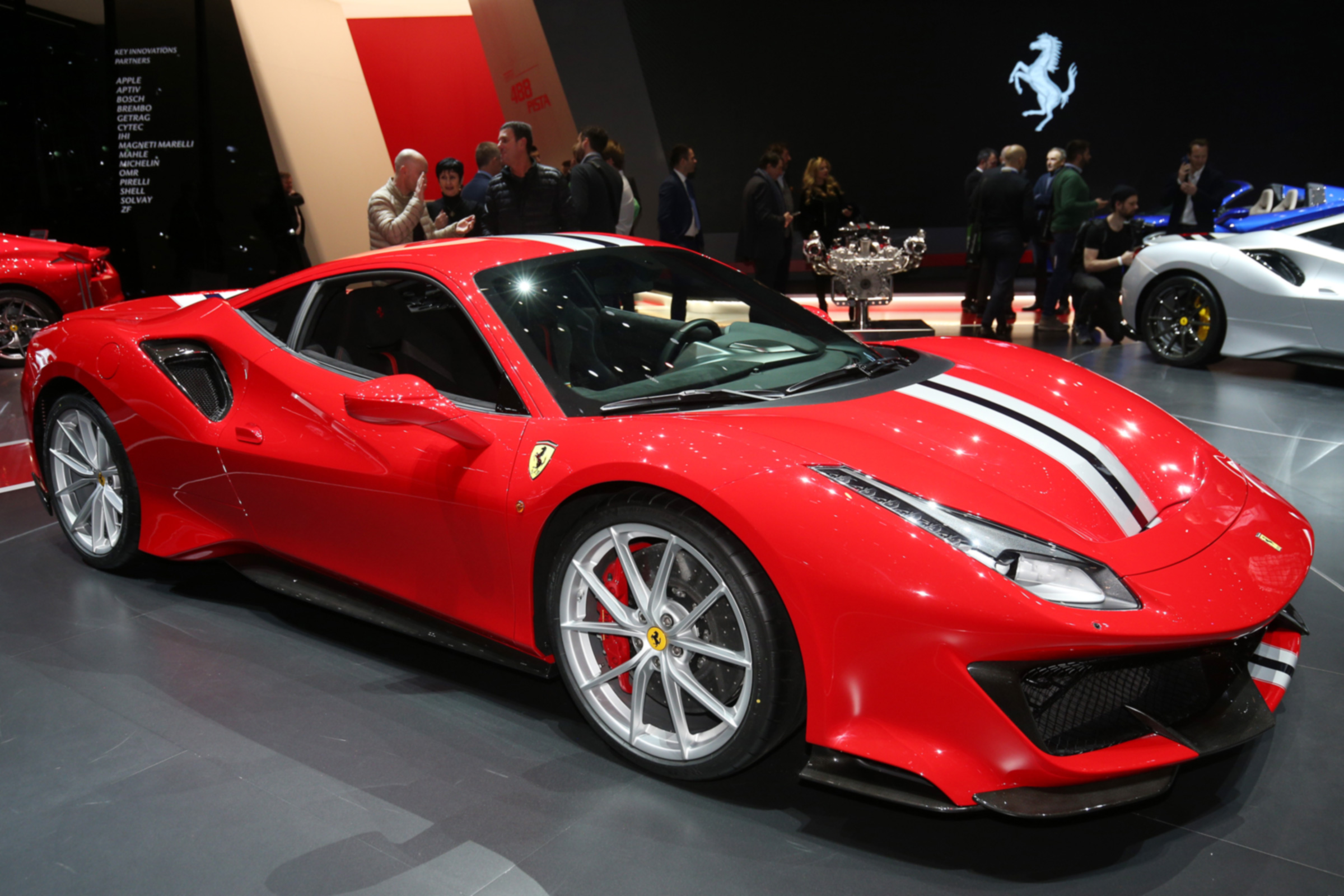 New Ferrari 488 Pista front static