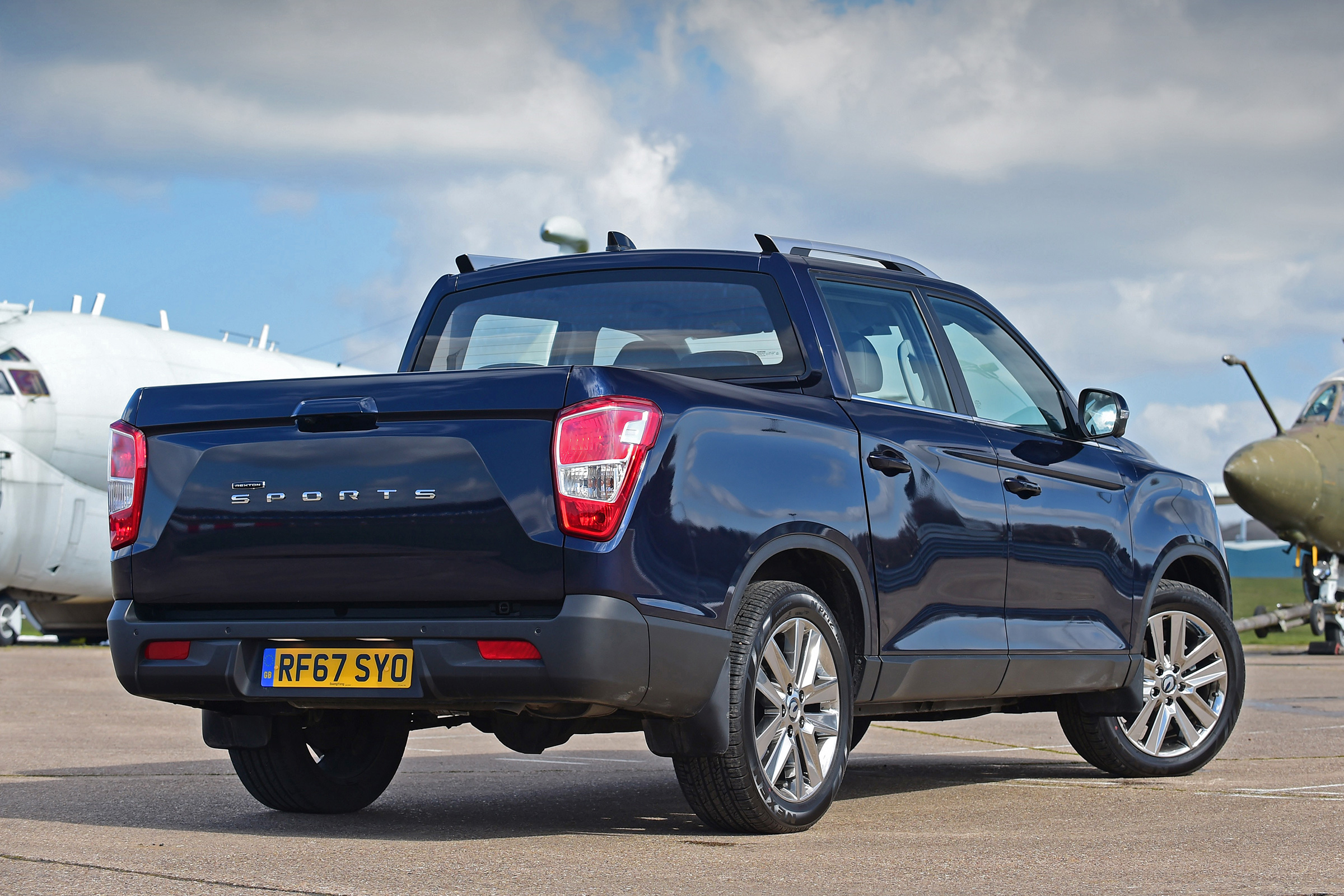 SsangYong Musso - rear
