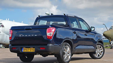 SsangYong Musso - rear