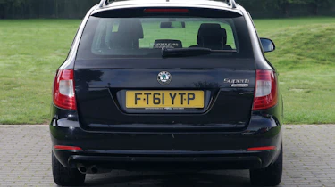 Used Skoda Superb rear end
