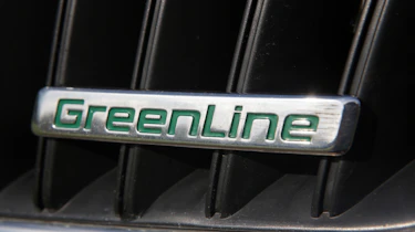 Skoda GreenLine badge