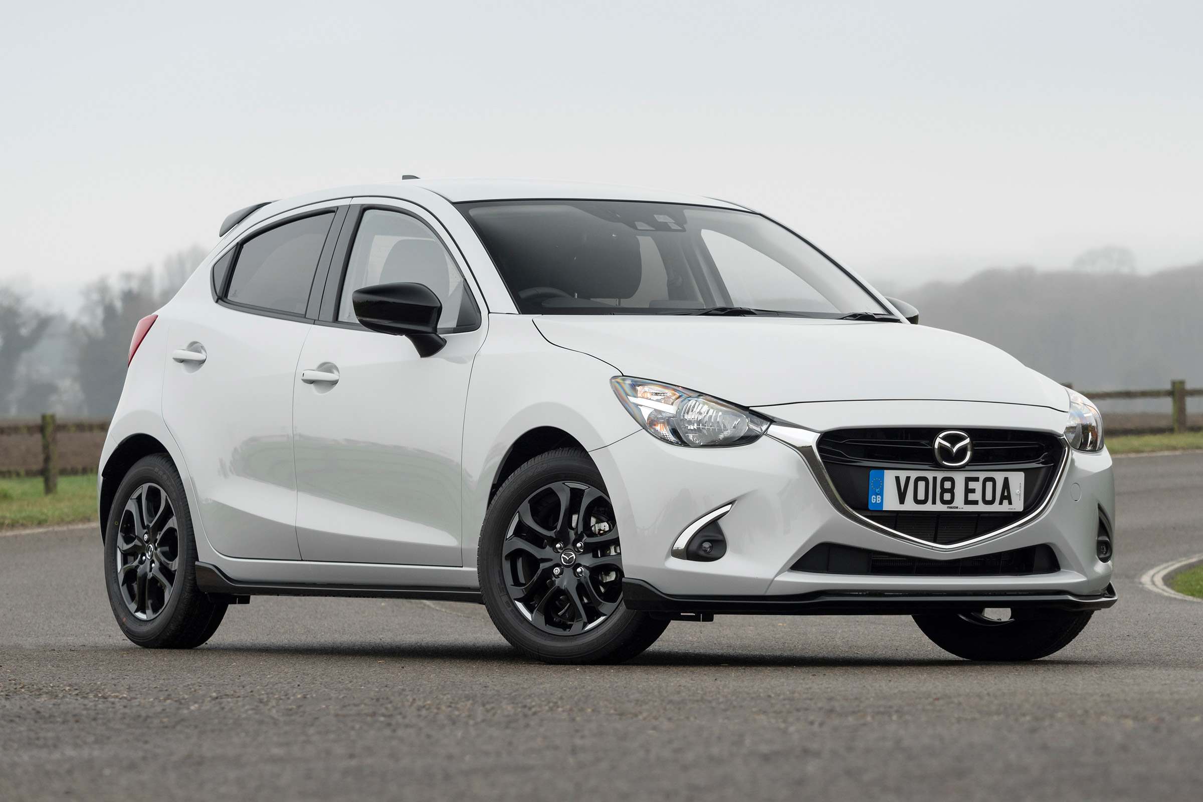 Mazda 2 Sport Black - front static