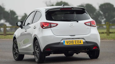 Mazda 2 Sport Black - rear action