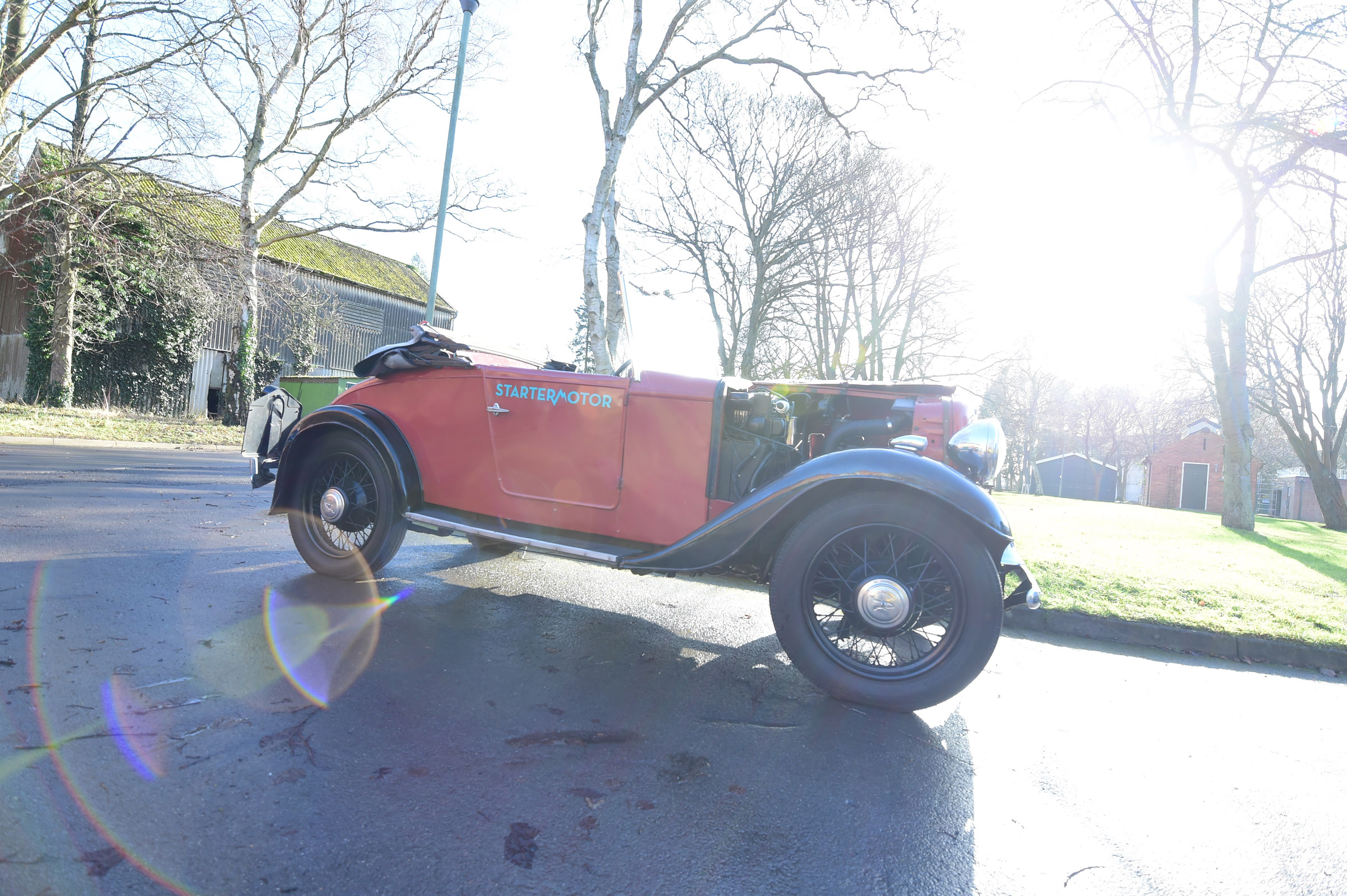 Classic car - side