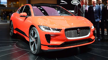 Jaguar I-Pace - Geneva front red