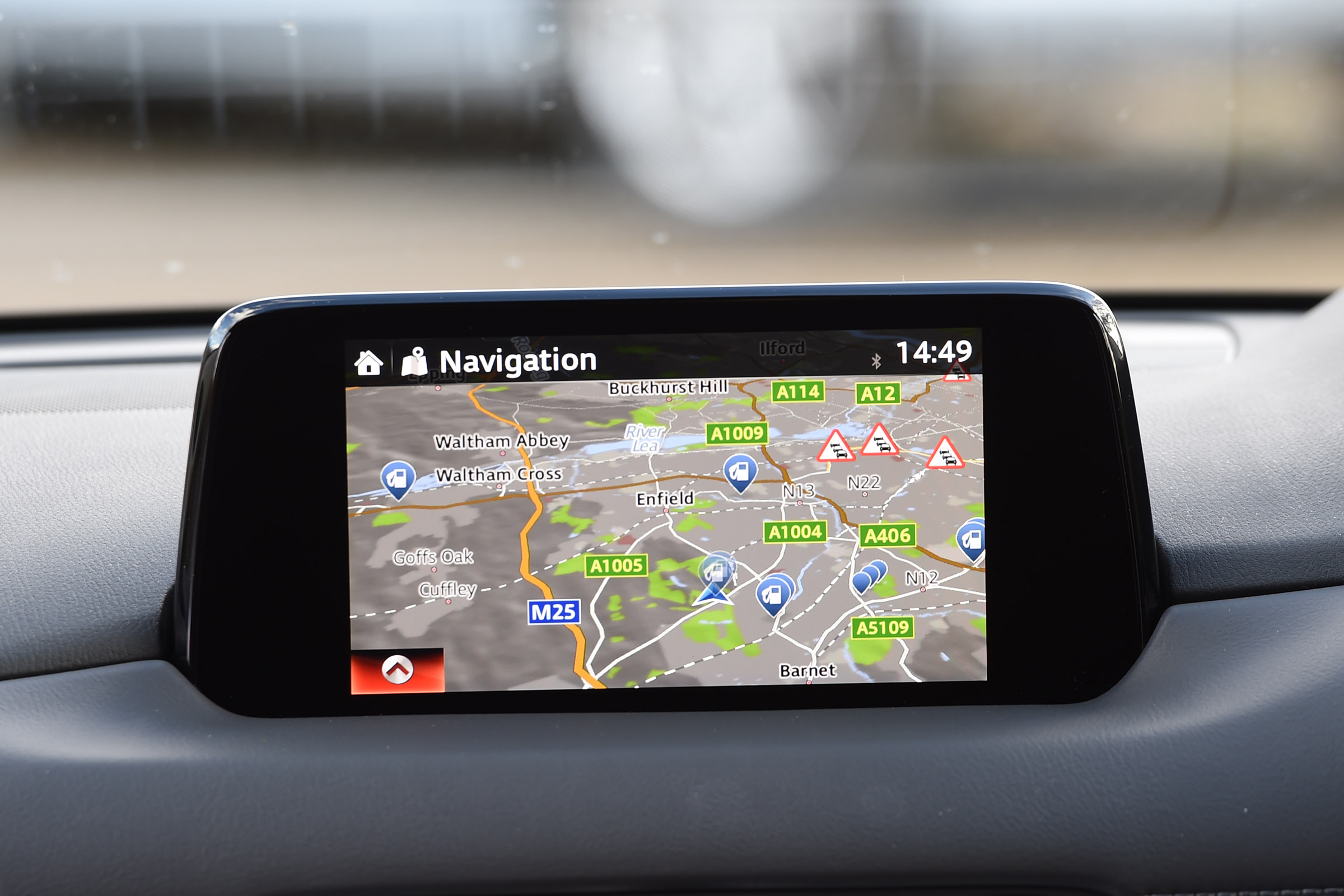 Mazda CX-5 - second report sat-nav