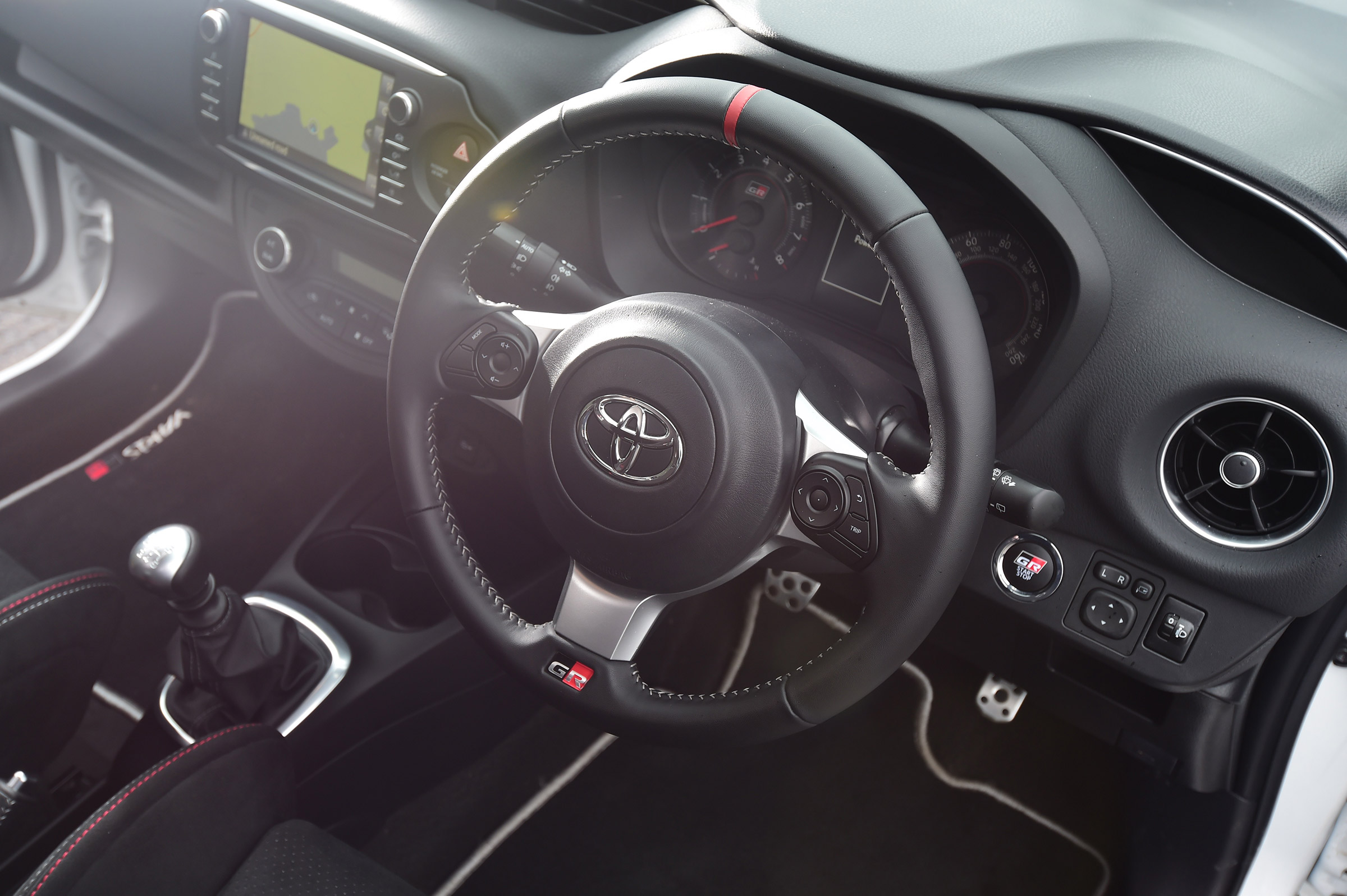 Toyota Yaris GRMN - steering wheel