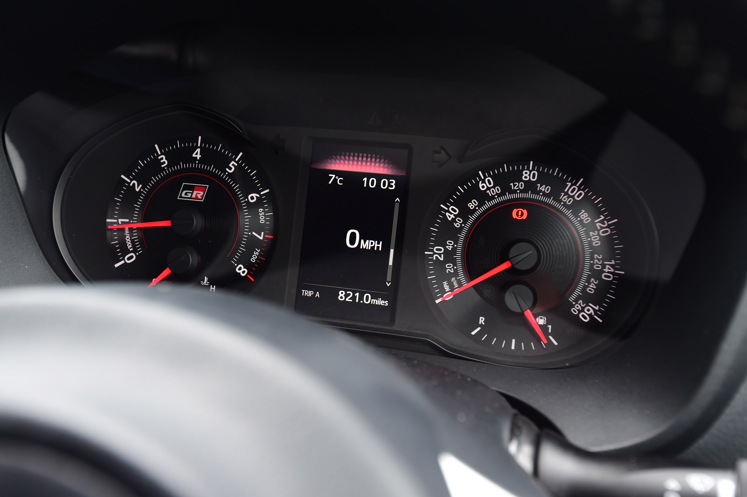 Toyota Yaris GRMN - dials