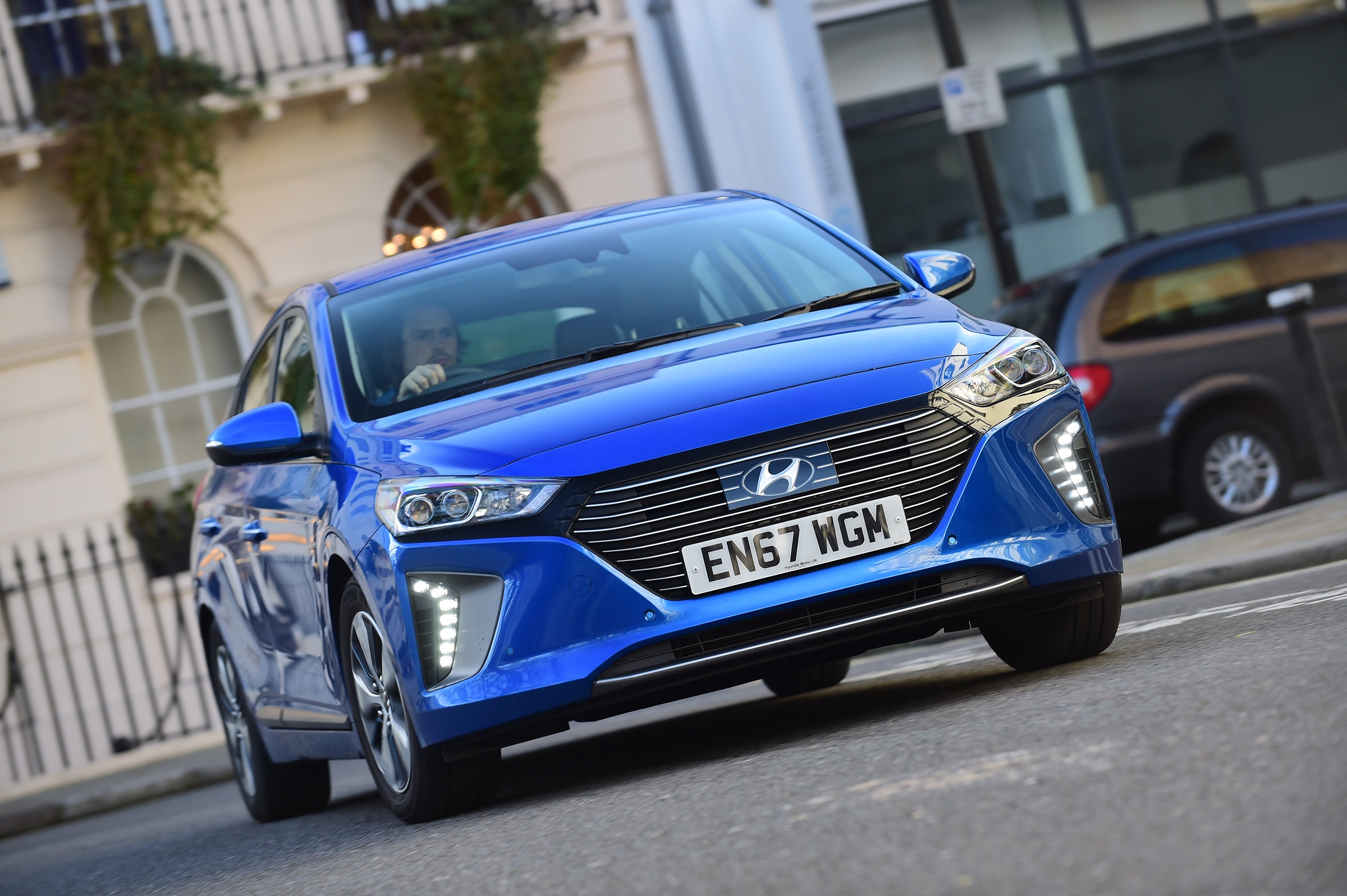 Hyundai Ioniq Plug-in long term - first report front action