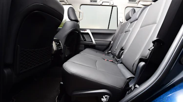 Toyota Land Cruiser - rear seats