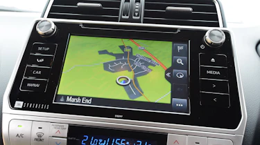 Toyota Land Cruiser - sat-nav