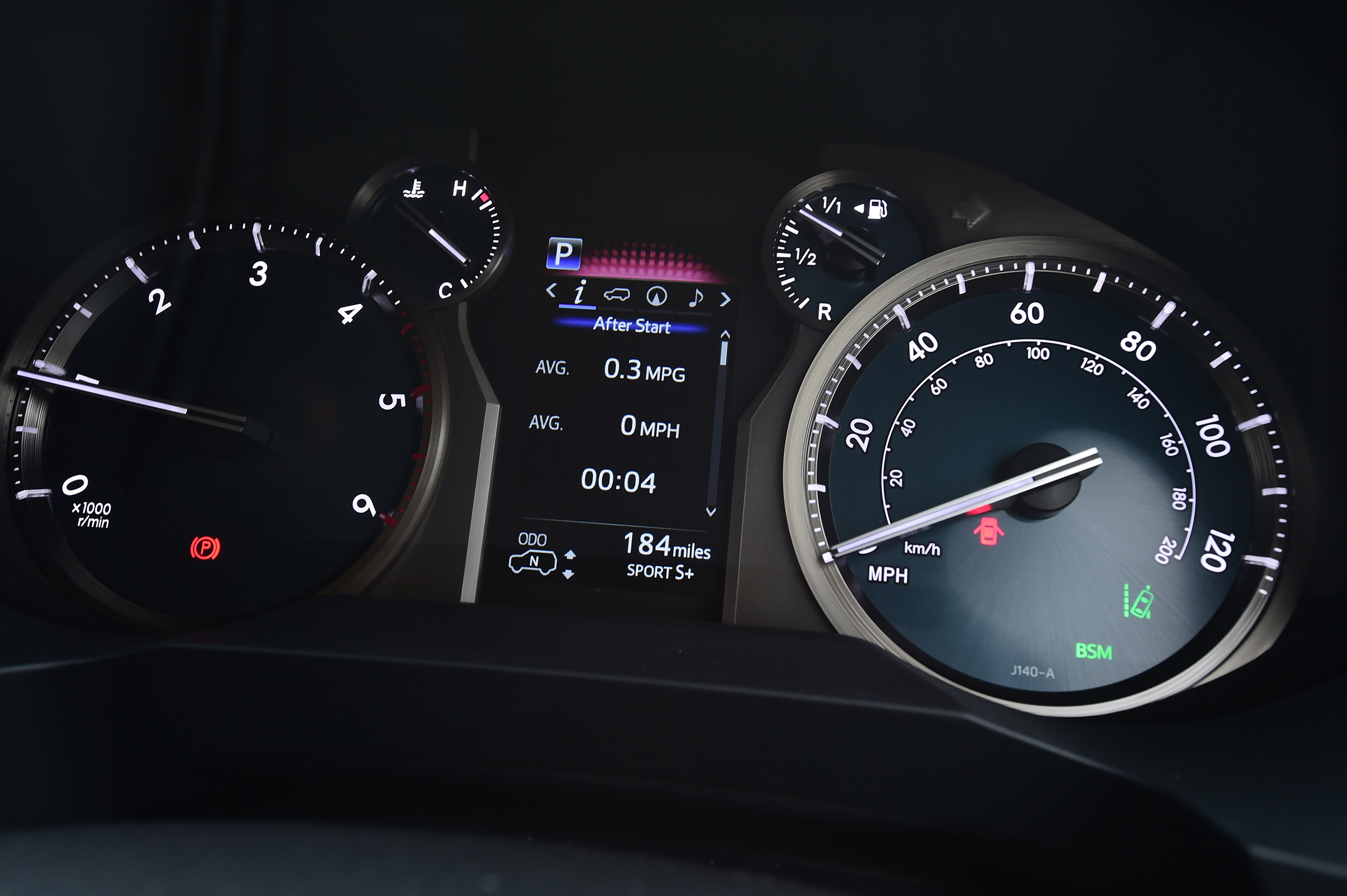 Toyota Land Cruiser - dials