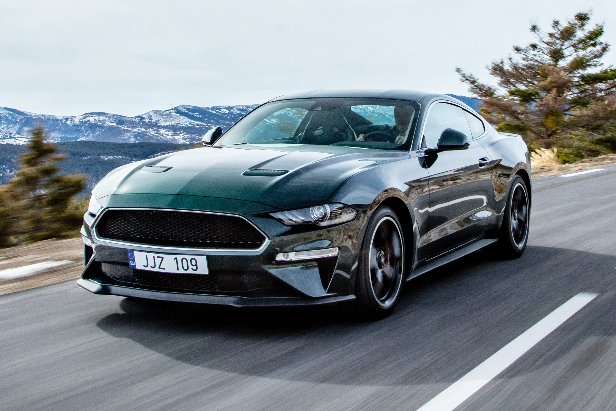 Ford Bullitt Mustang GT - front action