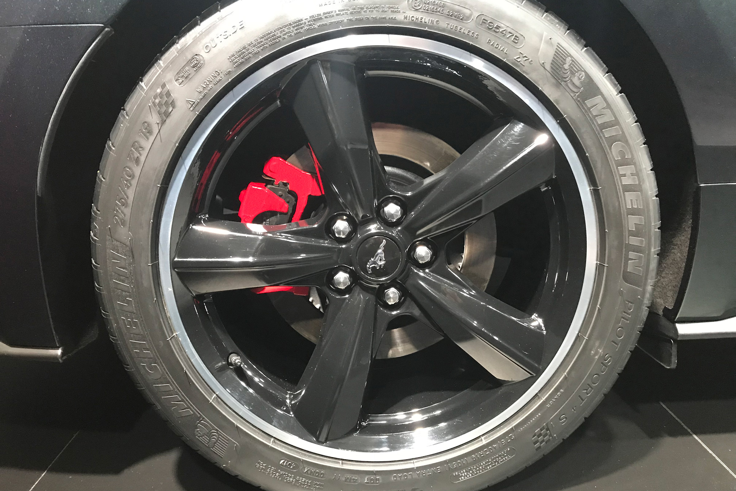Ford Bullitt Mustang GT - Geneva wheel