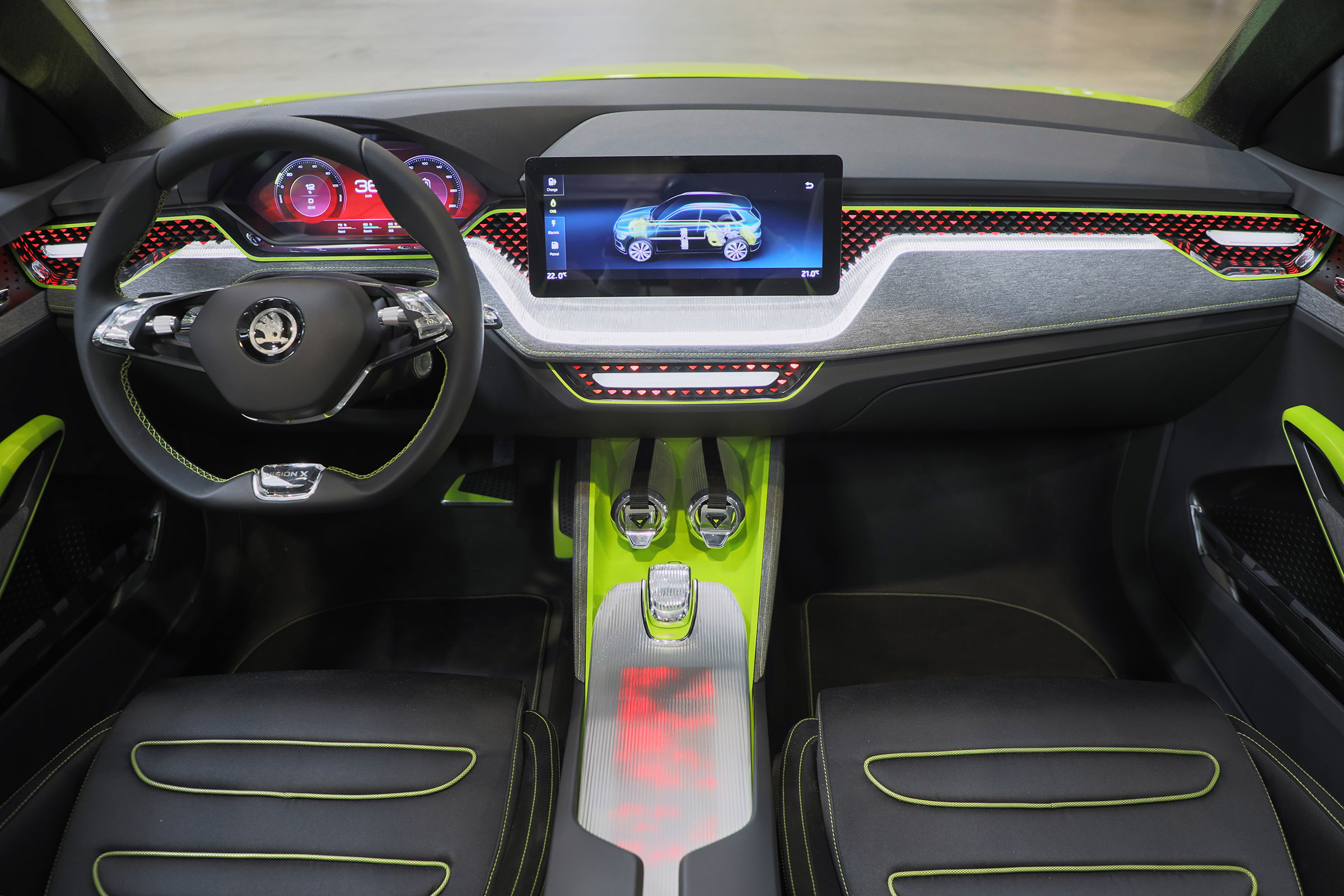 Skoda Vision X concept - cabin