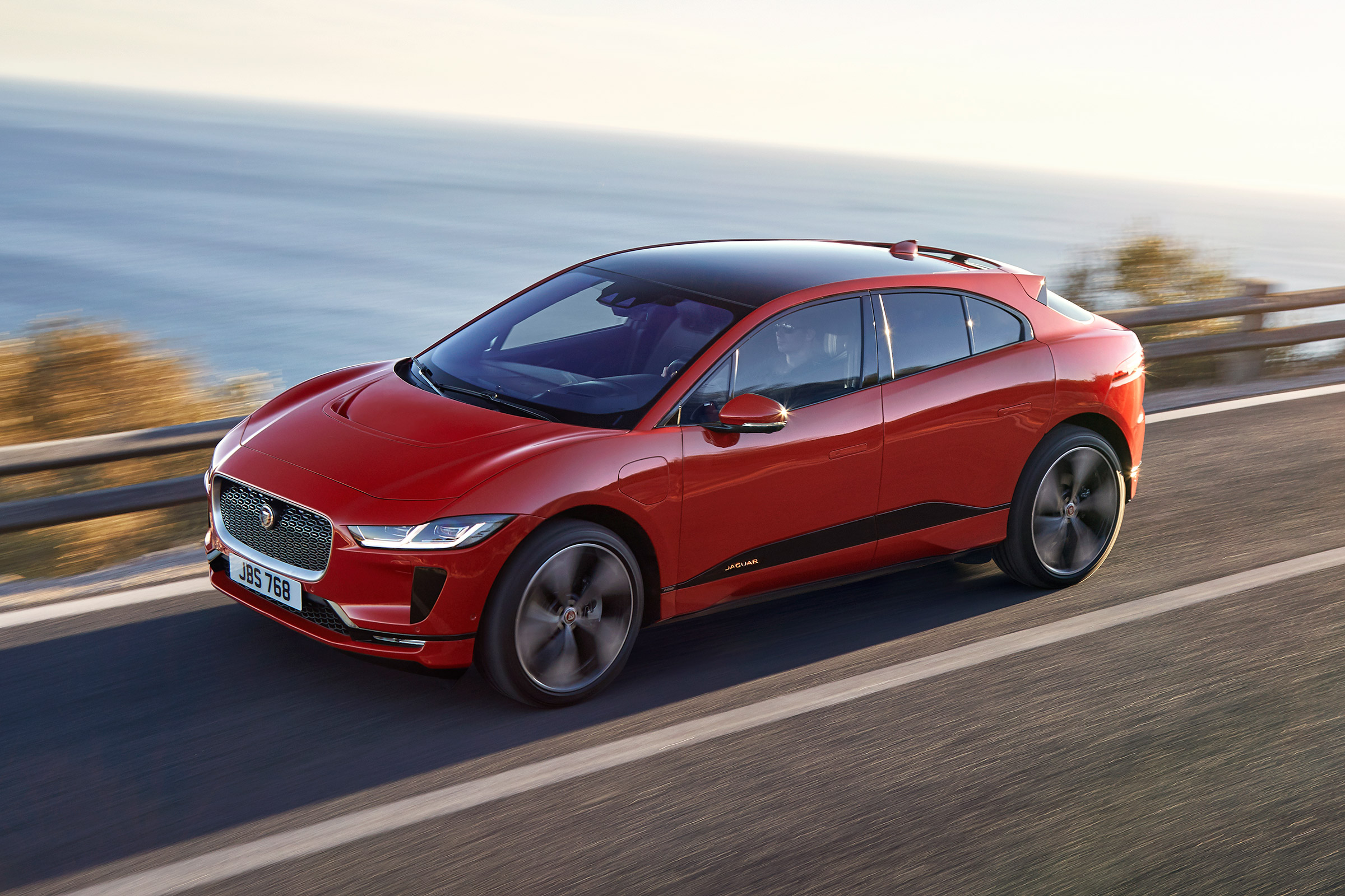 Jaguar I-Pace - above action