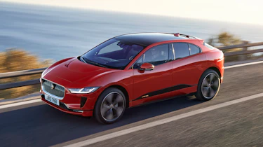 Jaguar I-Pace - above action