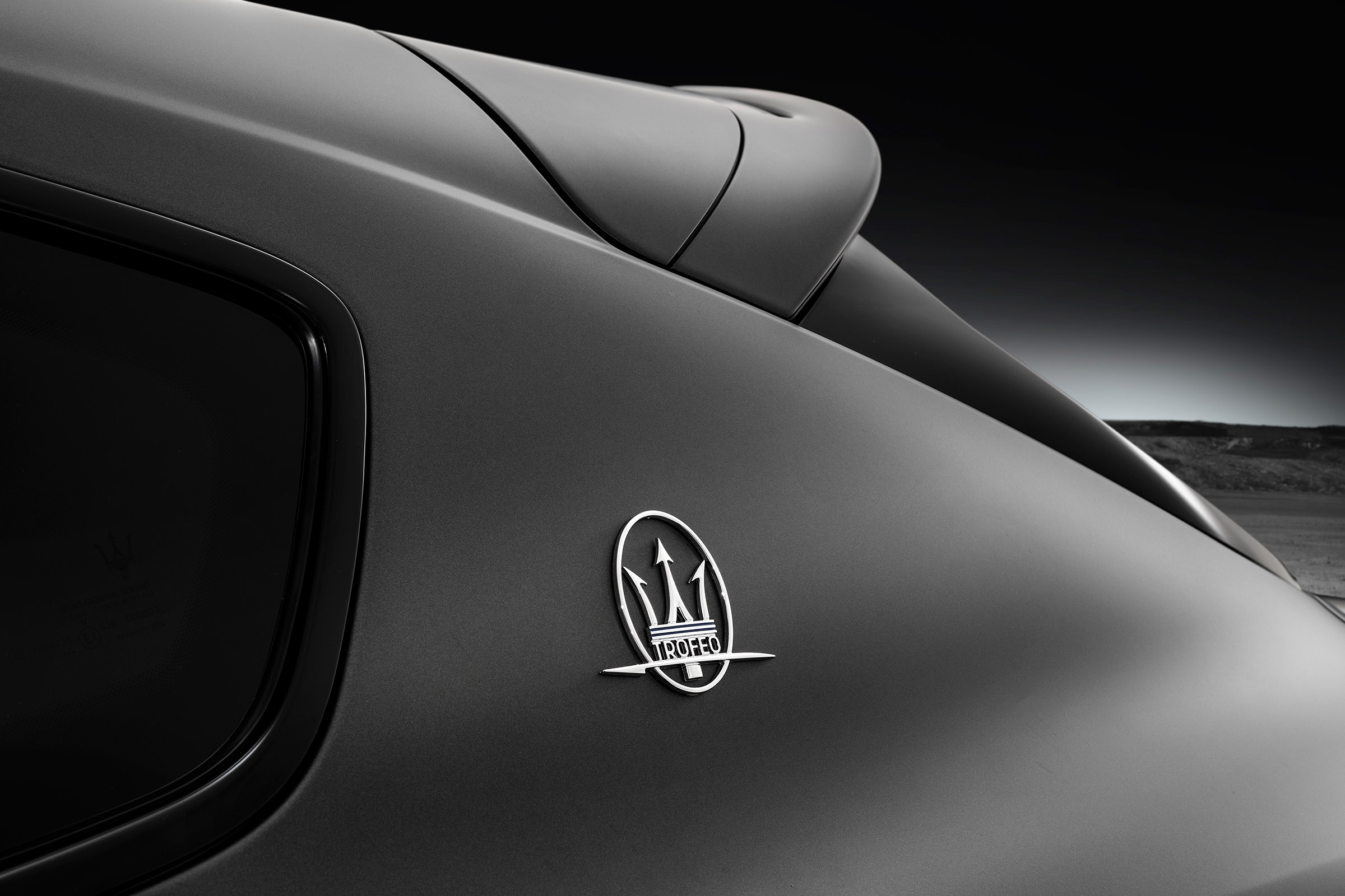 Maserati Levante Trofeo - Maserati badge