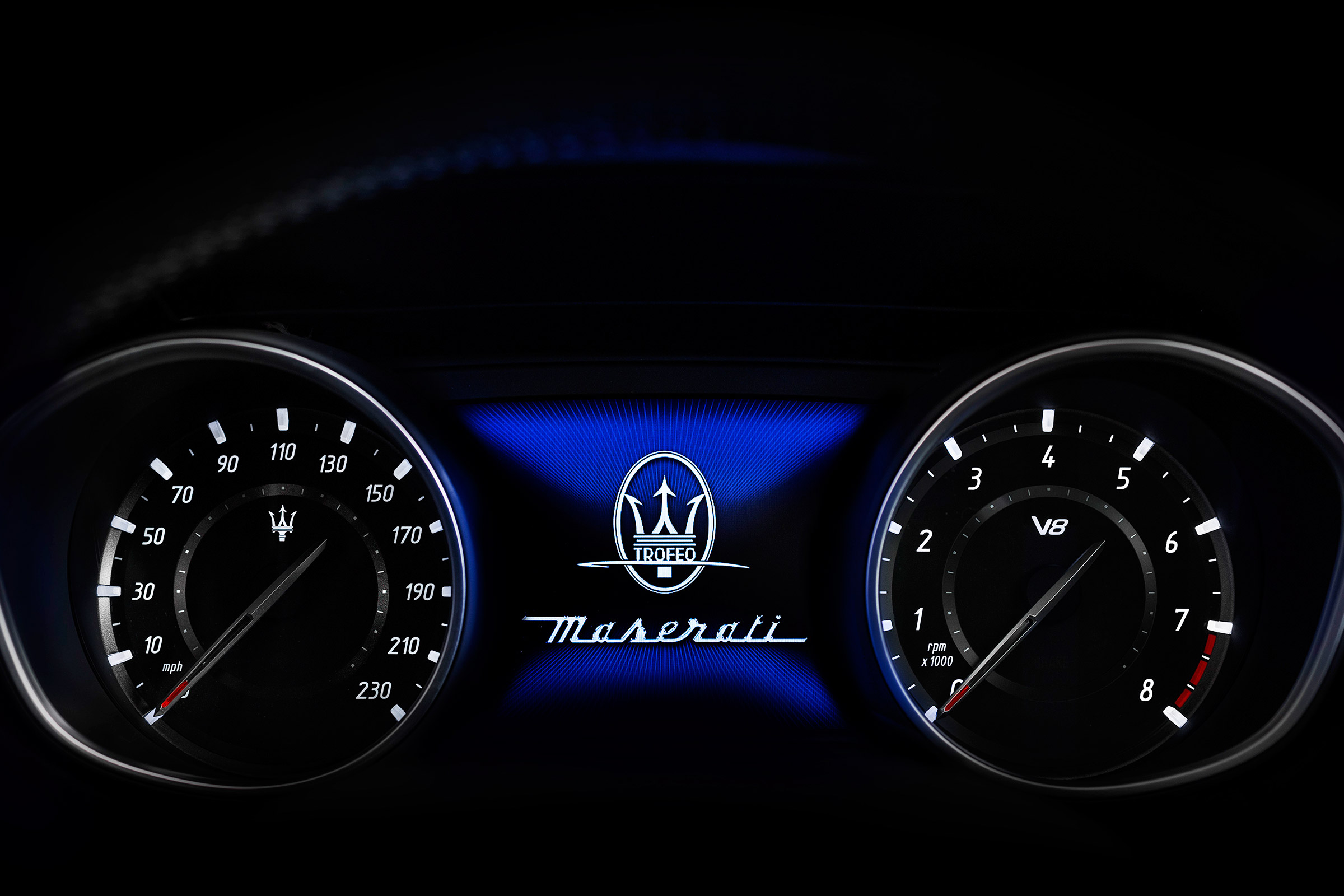 Maserati Levante Trofeo - dials
