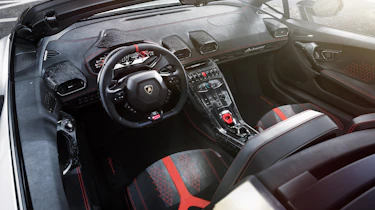 Lamborghini Huracan Performante Spyder - dash