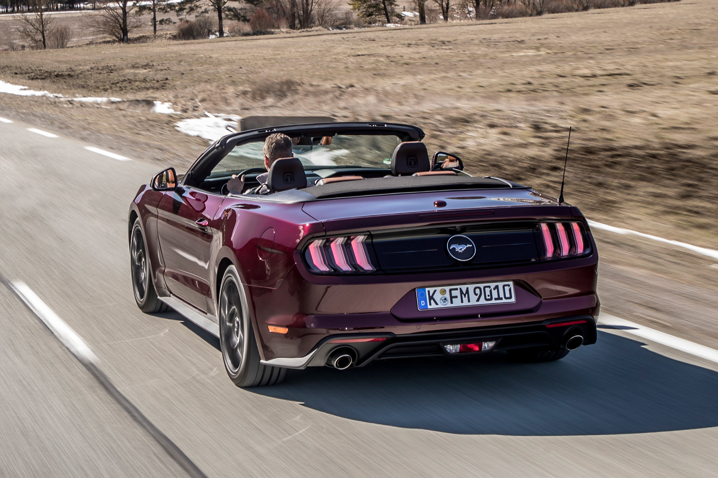 Ford Mustang EcoBoost Convertible - rear