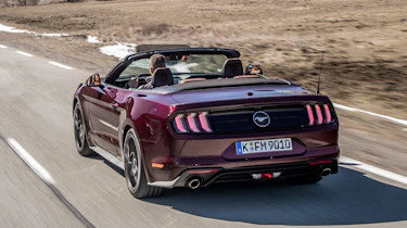 Ford Mustang EcoBoost Convertible - rear