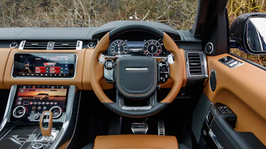 Range Rover Sport SVR - dash