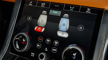 Range Rover Sport SVR - seat controls