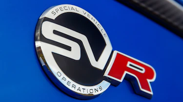 Range Rover Sport SVR - SVR badge