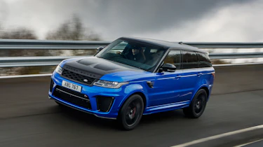 Range Rover Sport SVR - front tracking