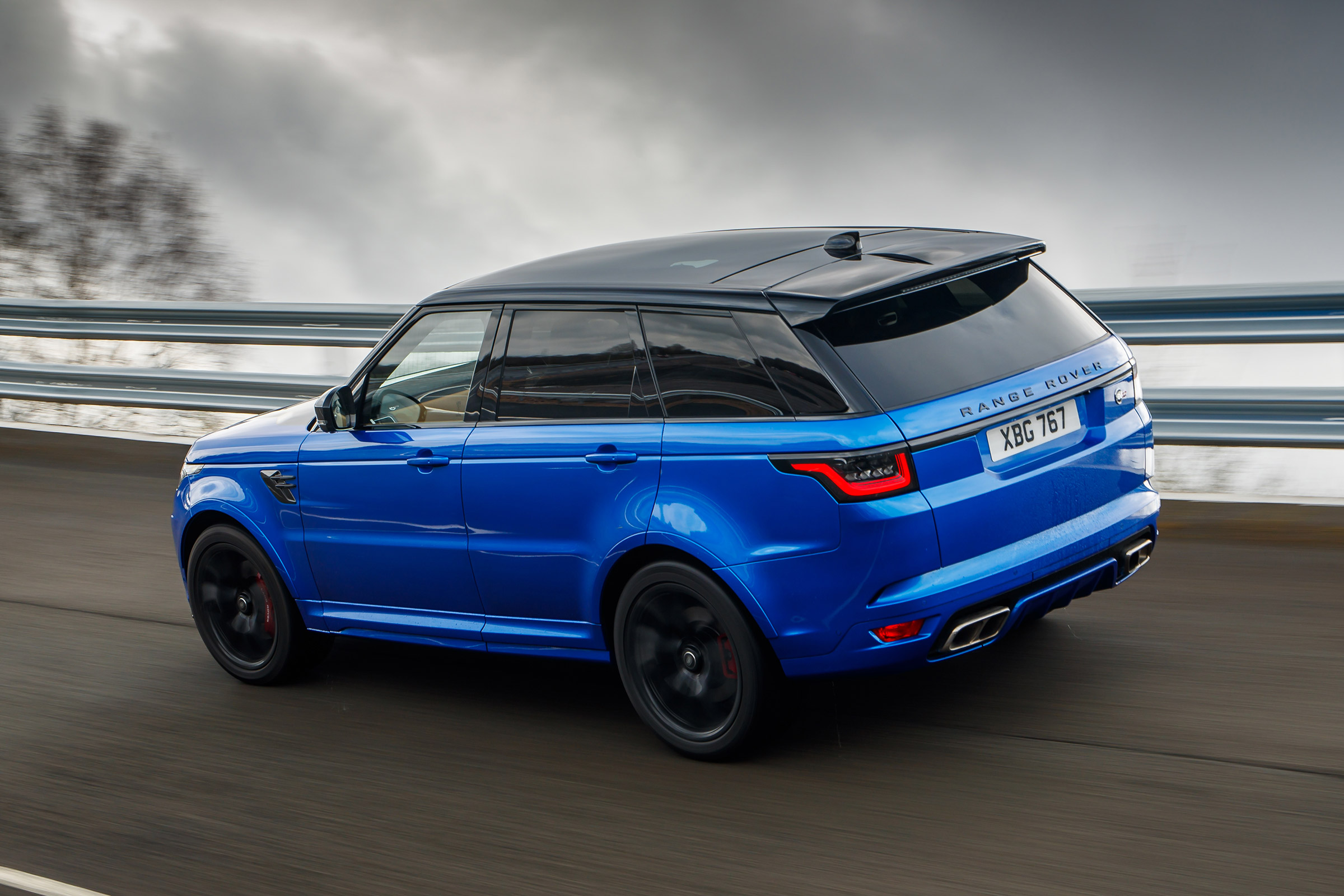 Range Rover Sport SVR - rear above