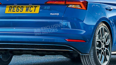 Skoda Rapid - rear detail (watermarked)