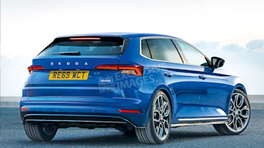Skoda Rapid - rear (watermarked)