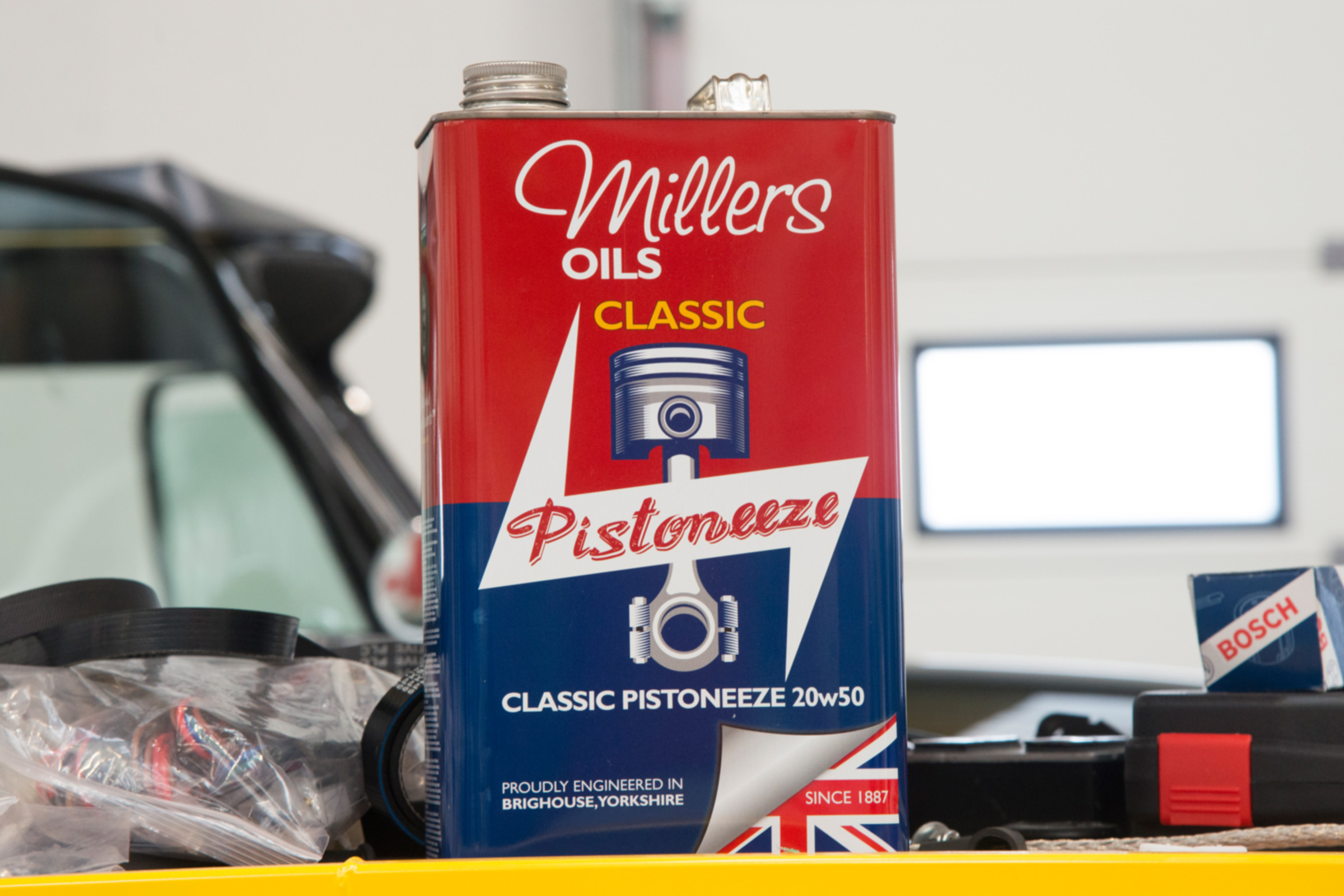 Old motor oil