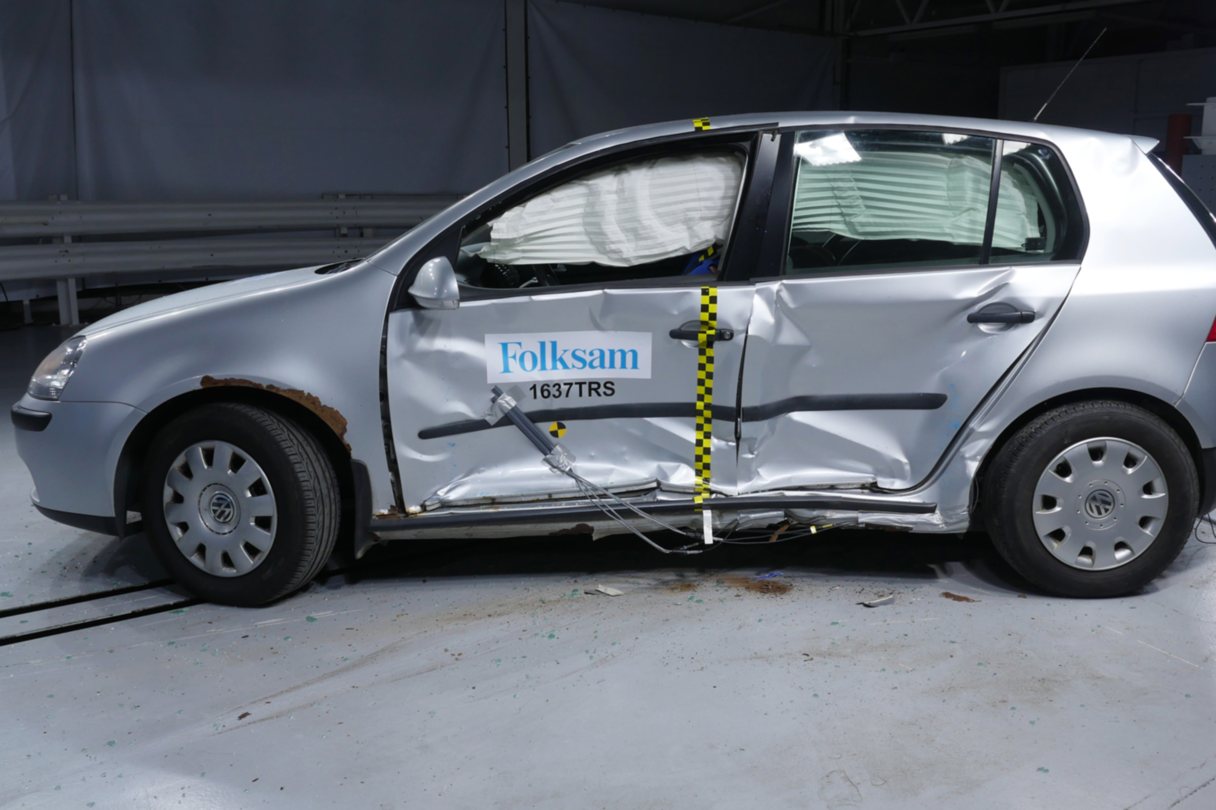 Rusty NCAP-style test golf 