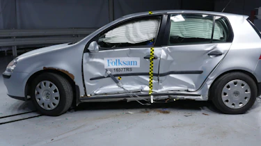 Rusty NCAP-style test golf