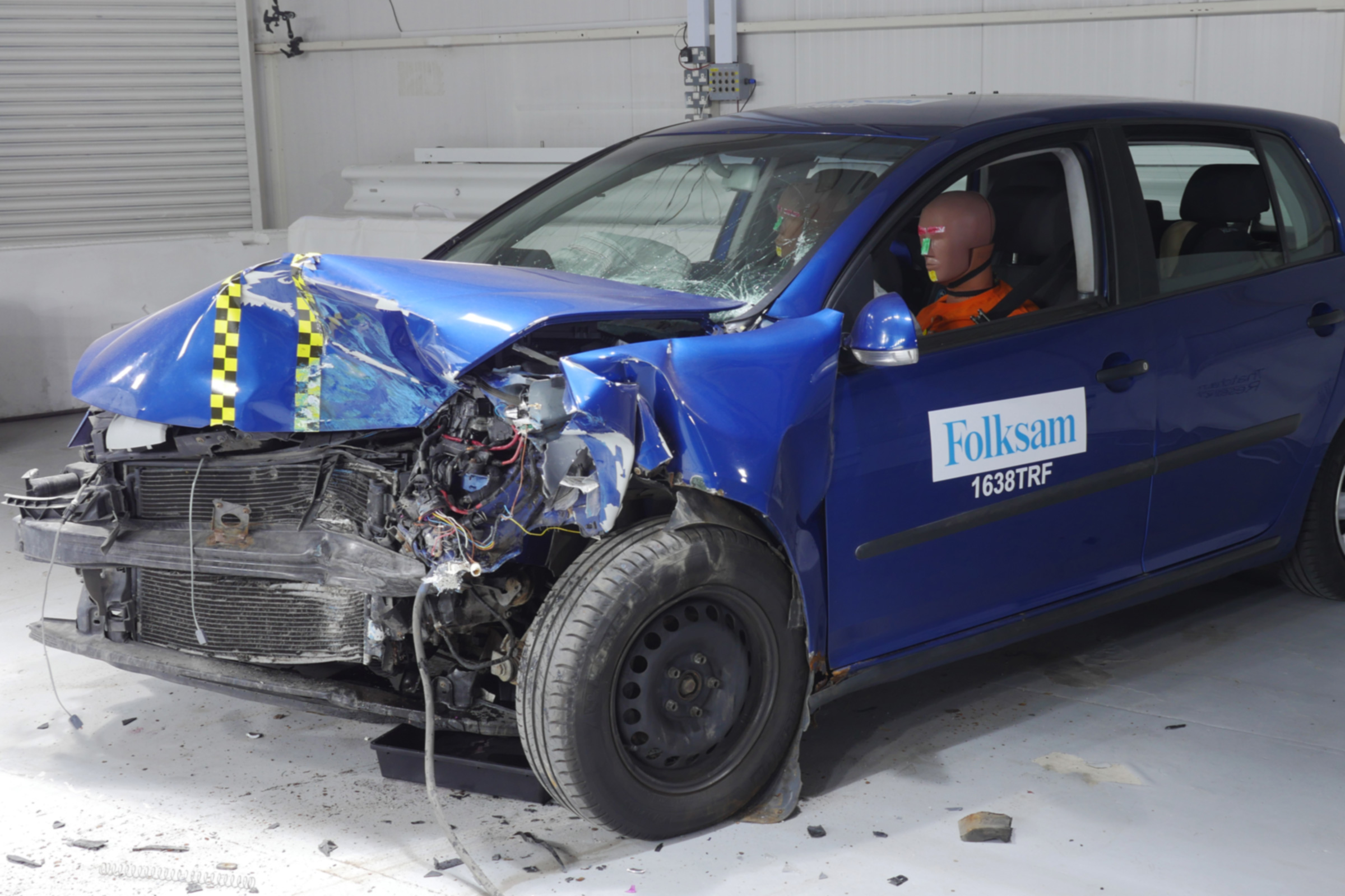 Rusty NCAP-style test massive damage