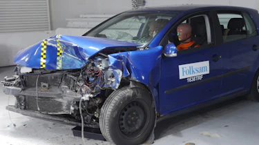 Rusty NCAP-style test massive damage