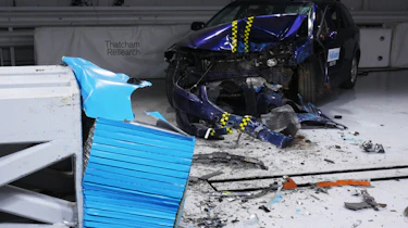 Rusty NCAP-style test impact