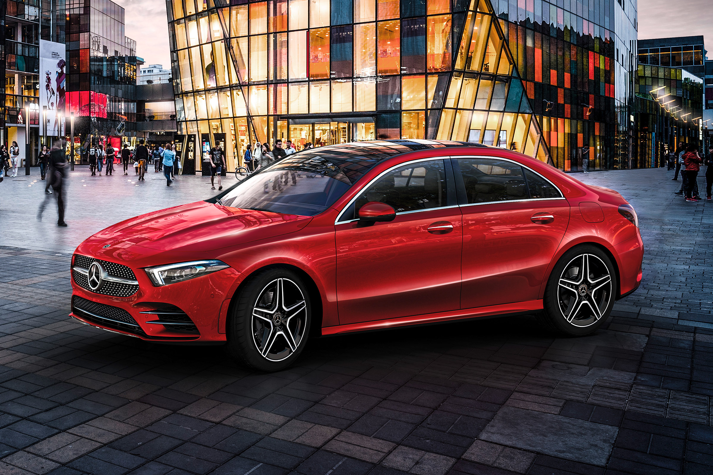 Mercedes A-Class saloon - front
