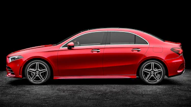Mercedes A-Class saloon - red side