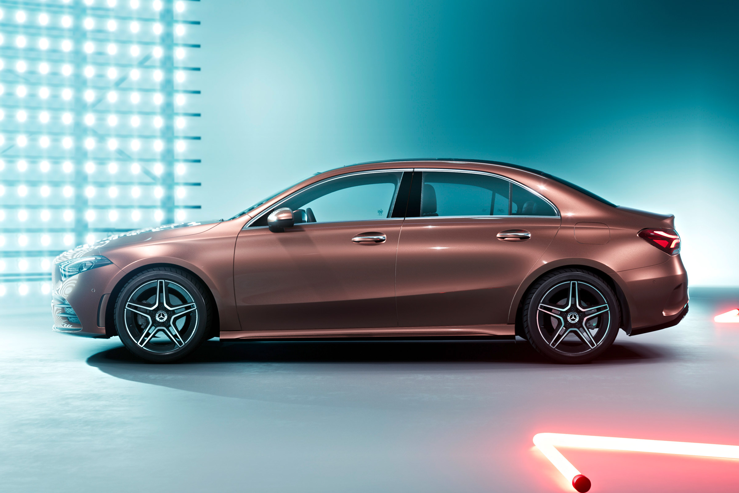 Mercedes A-Class saloon - side static