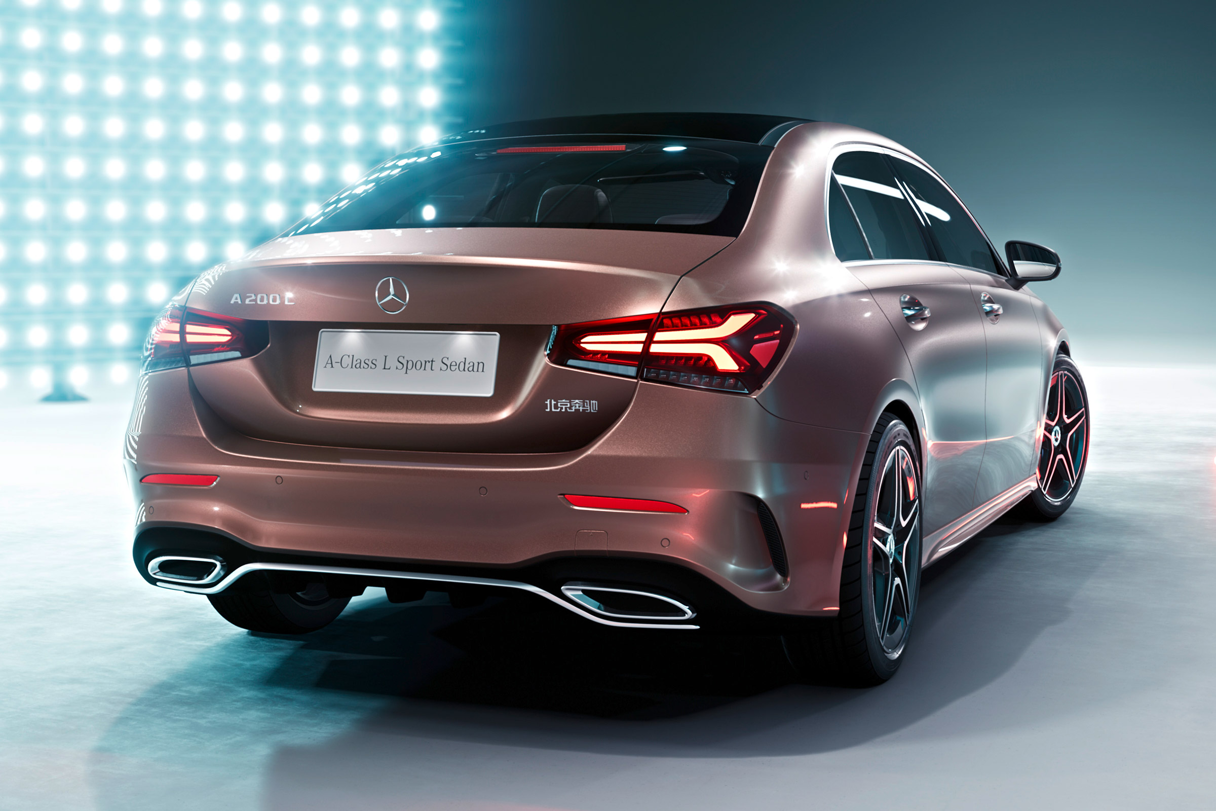 Mercedes A-Class saloon - full rear