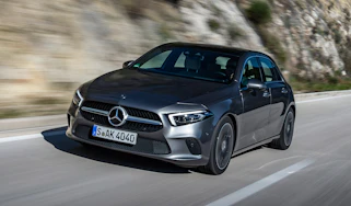 Mercedes A-Class - front tracking