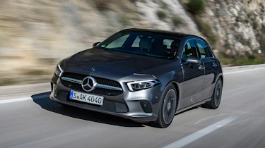 Mercedes A-Class - front tracking