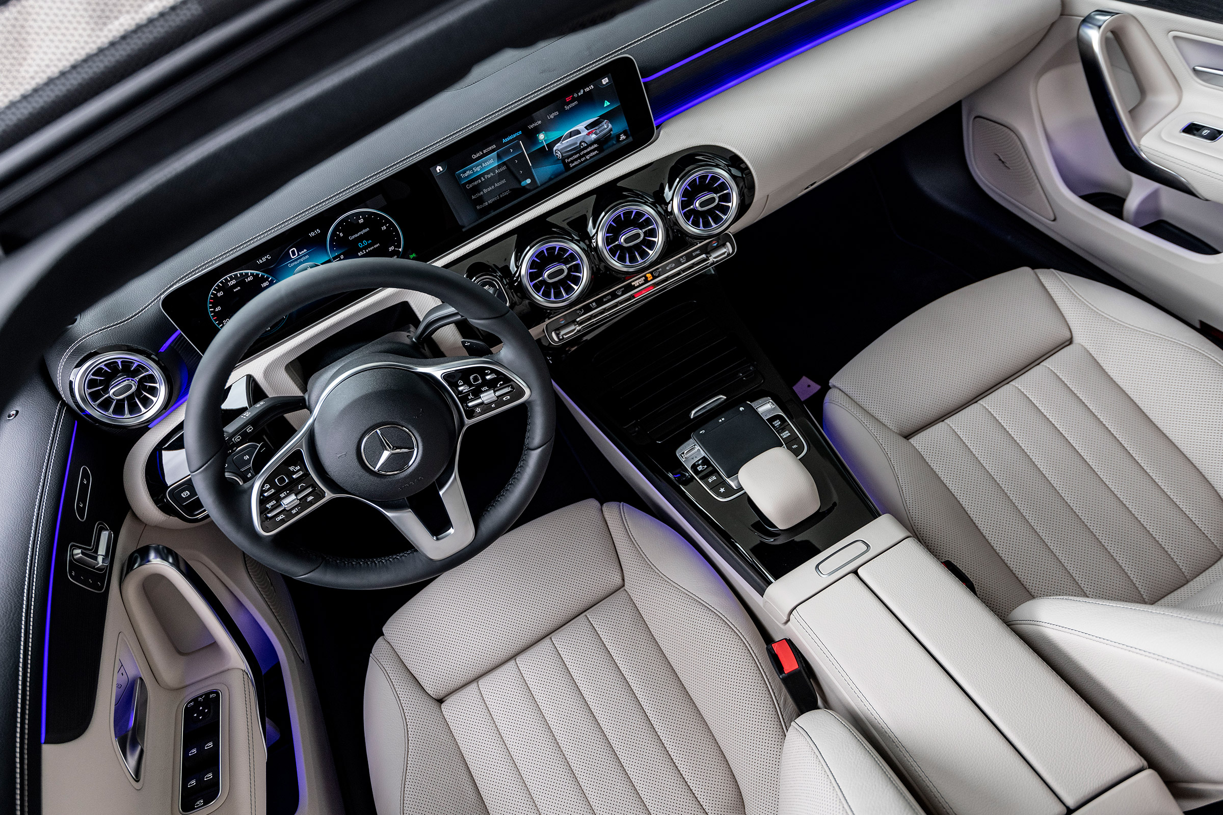 Mercedes A-Class - cabin