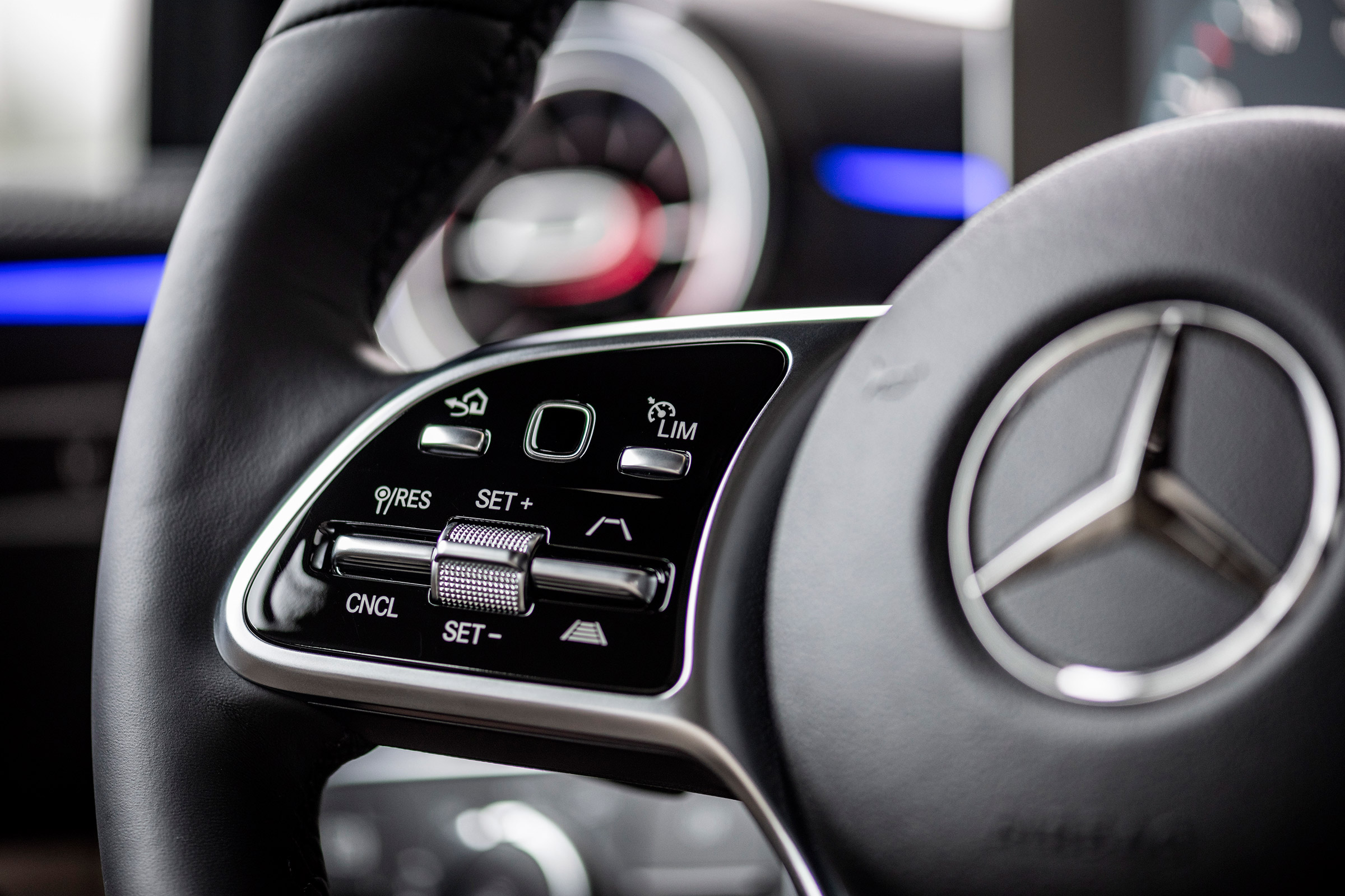 Mercedes A-Class - steering wheel detail