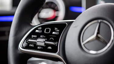 Mercedes A-Class - steering wheel detail