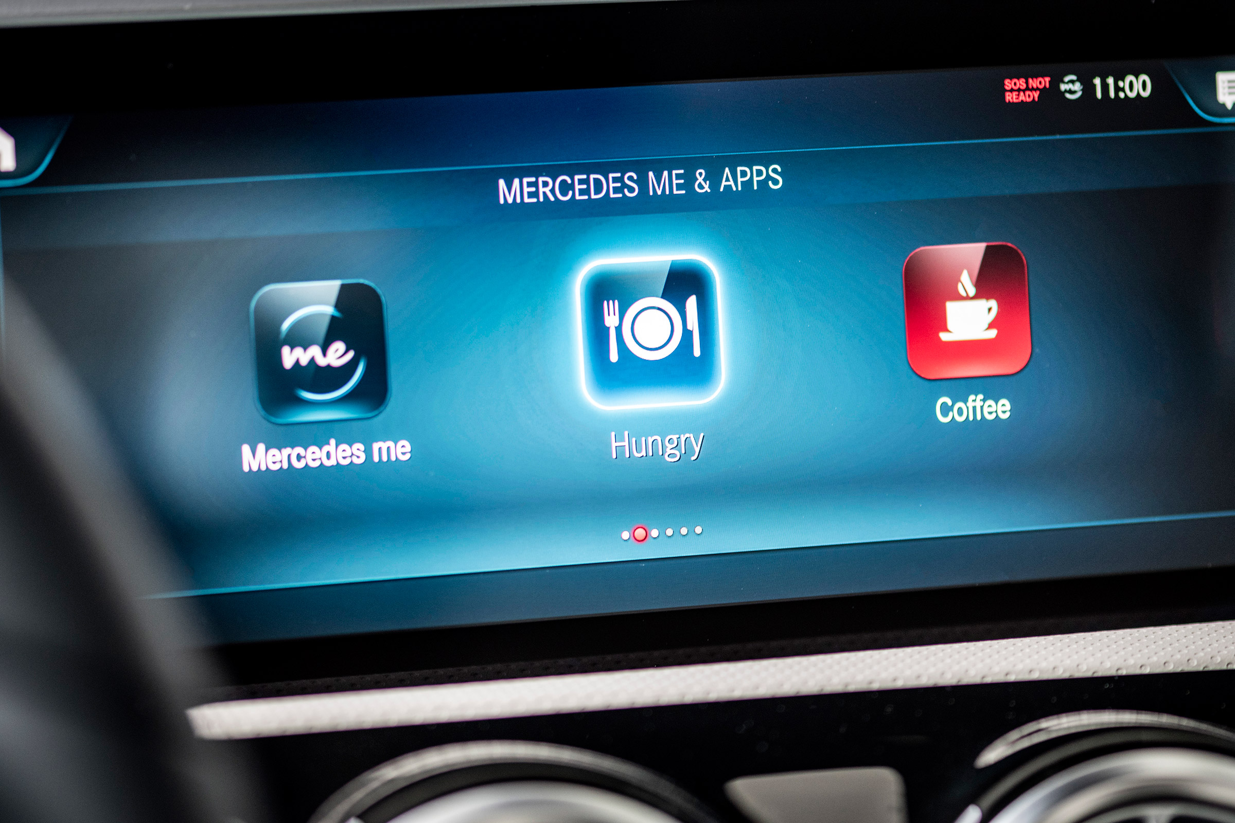 Mercedes A-Class - infotainment