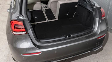 Mercedes A-Class - boot seats down